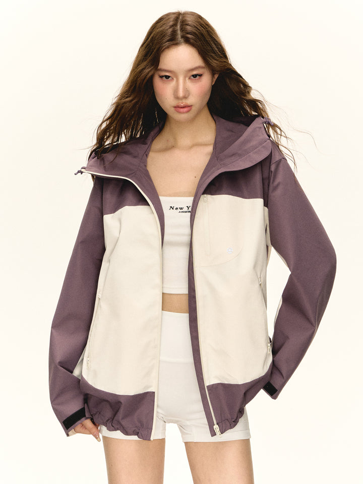 Retro Spring Jacket with Hood