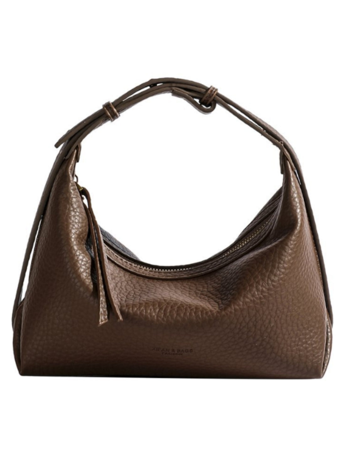 Leather One-Shoulder Commuter Bag