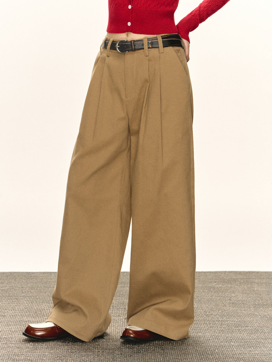 Loose Retro Straight Casual Pants