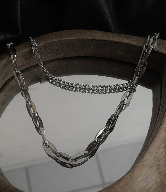 Multi-Layer Titanium Steel Necklace