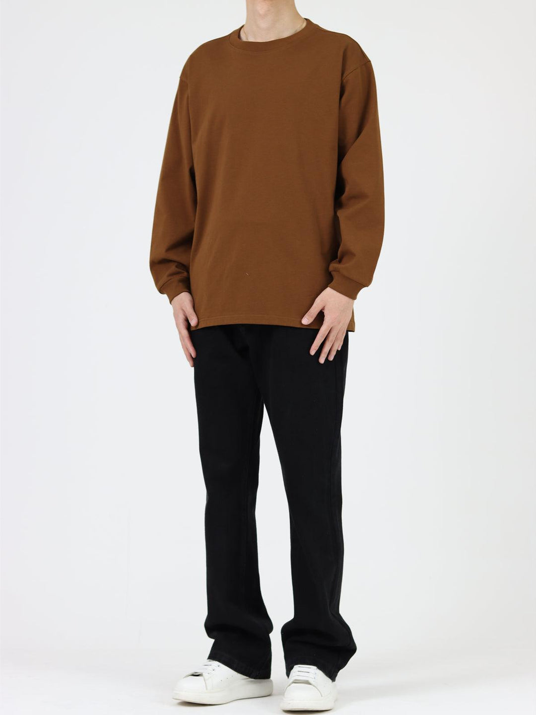 Basic Cotton Long Sleeve T-shirt