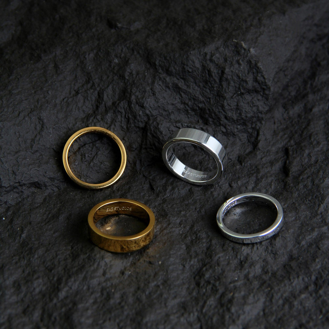 Basic Glossy Metal Ring