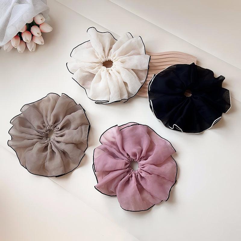 Big Organza Scrunchies