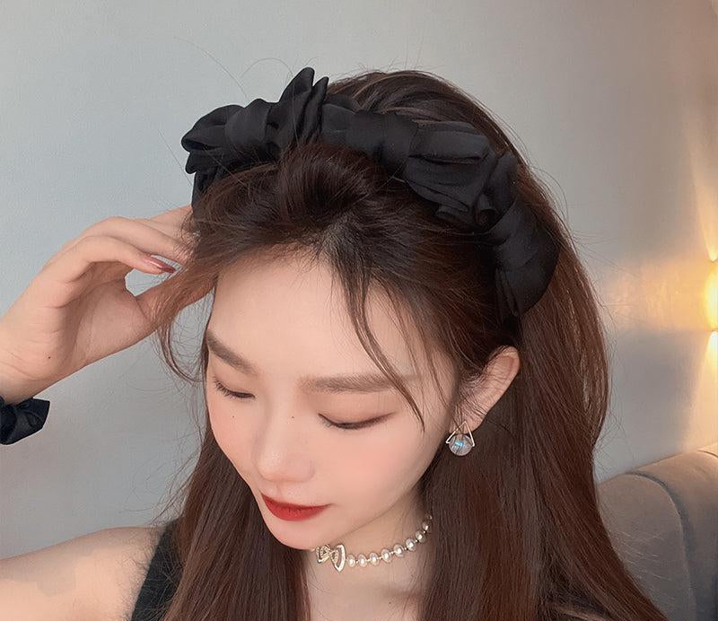 Black Bow Headband