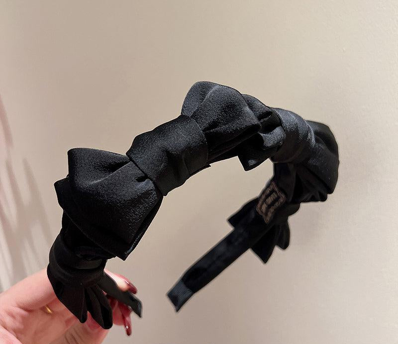 Black Bow Headband