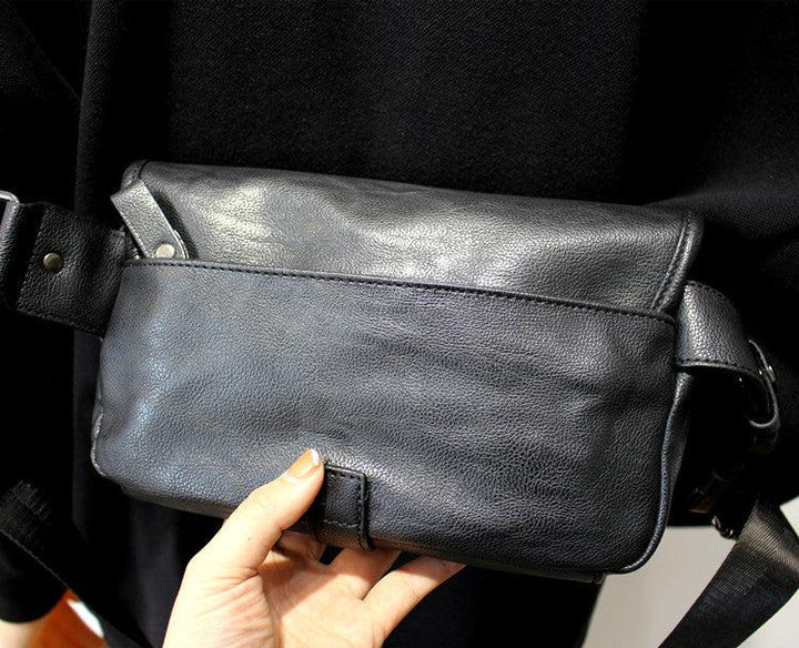 Black Crossbody Chest Bag