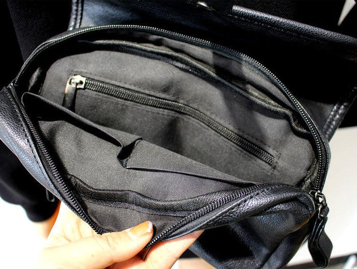 Black Crossbody Chest Bag