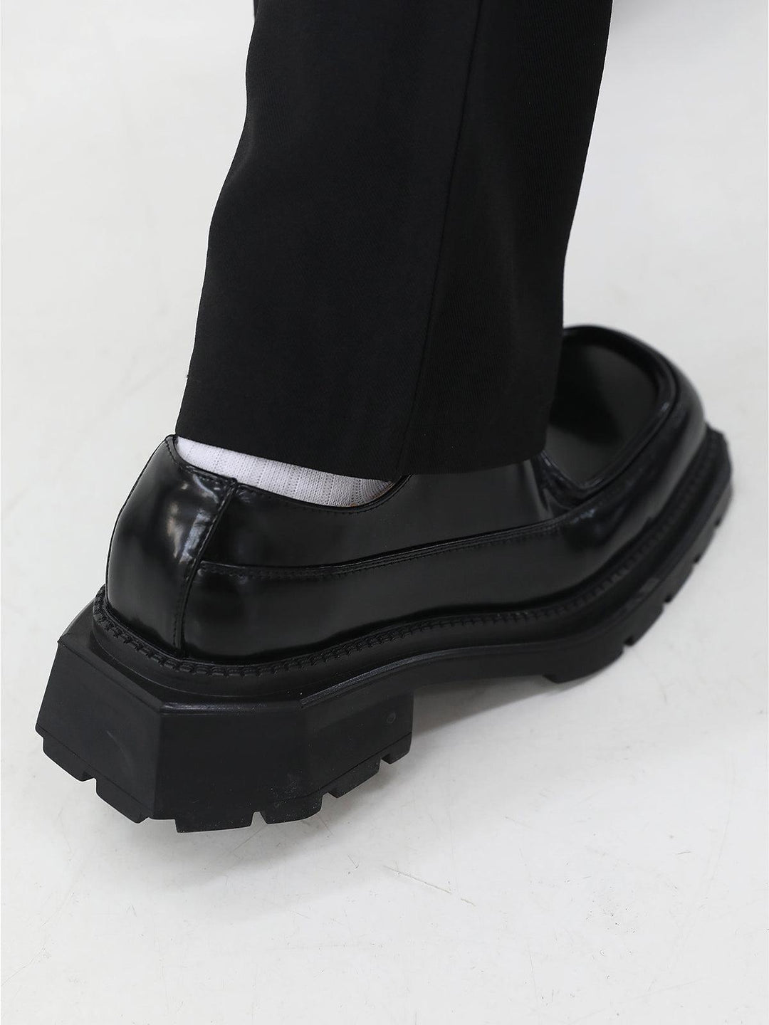 Black Square Toe Dress Shoes