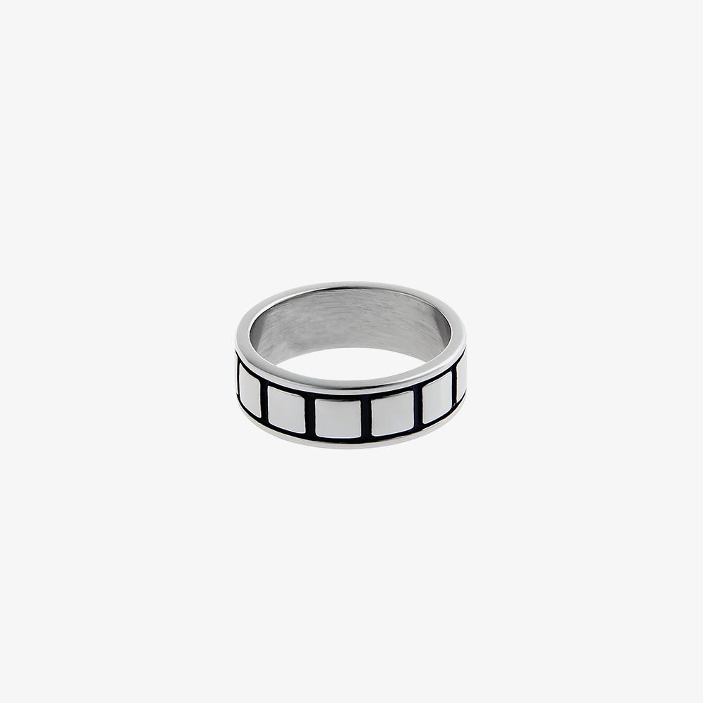 Black Titanium Steel Ring