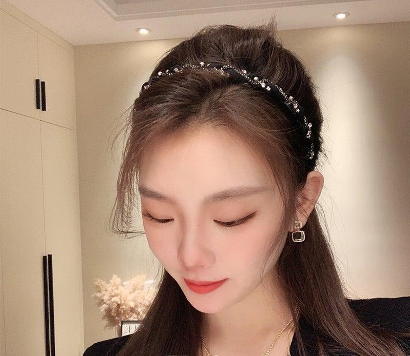 Black Zircon Headband