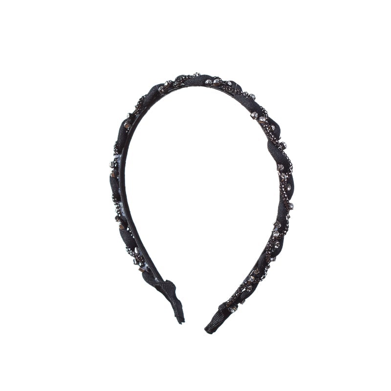 Black Zircon Headband