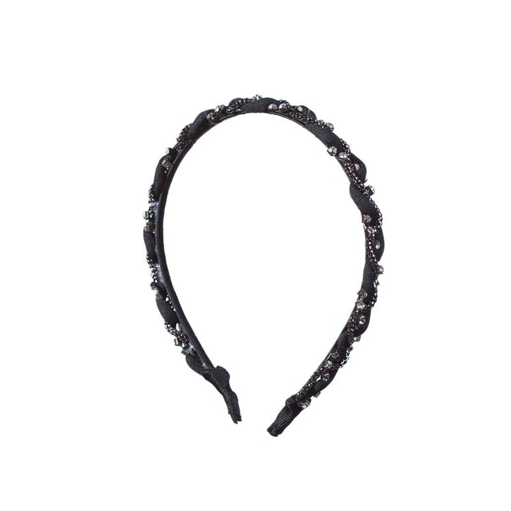 Black Zircon Headband