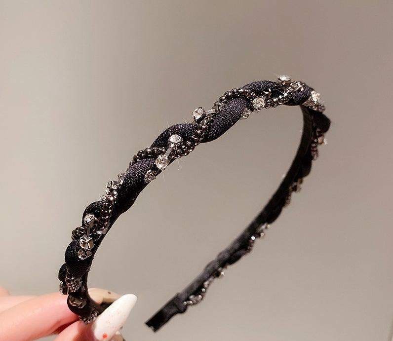 Black Zircon Headband