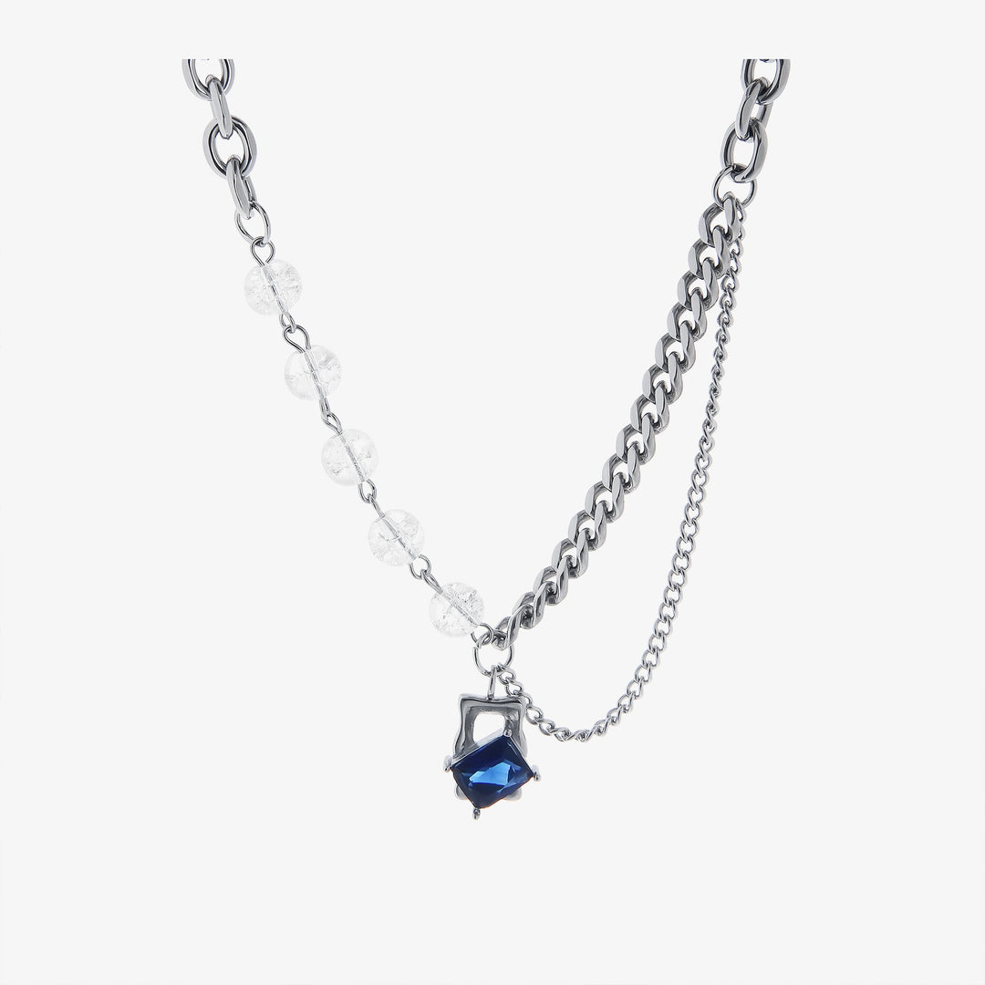 Blue Gemstone Necklace