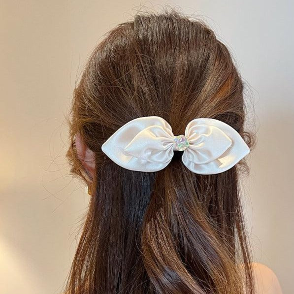 Bow-Knot Diamond Headdress Ponytail