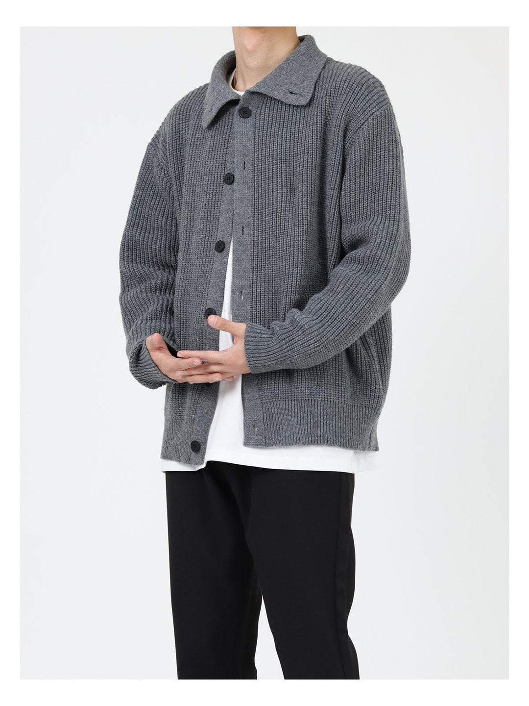 Button-down Knitted Cardigan