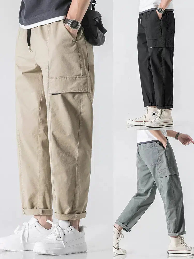 Casual Cargo Pocket Pants