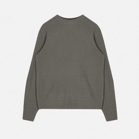 Casual Knit Bottoming Shirt