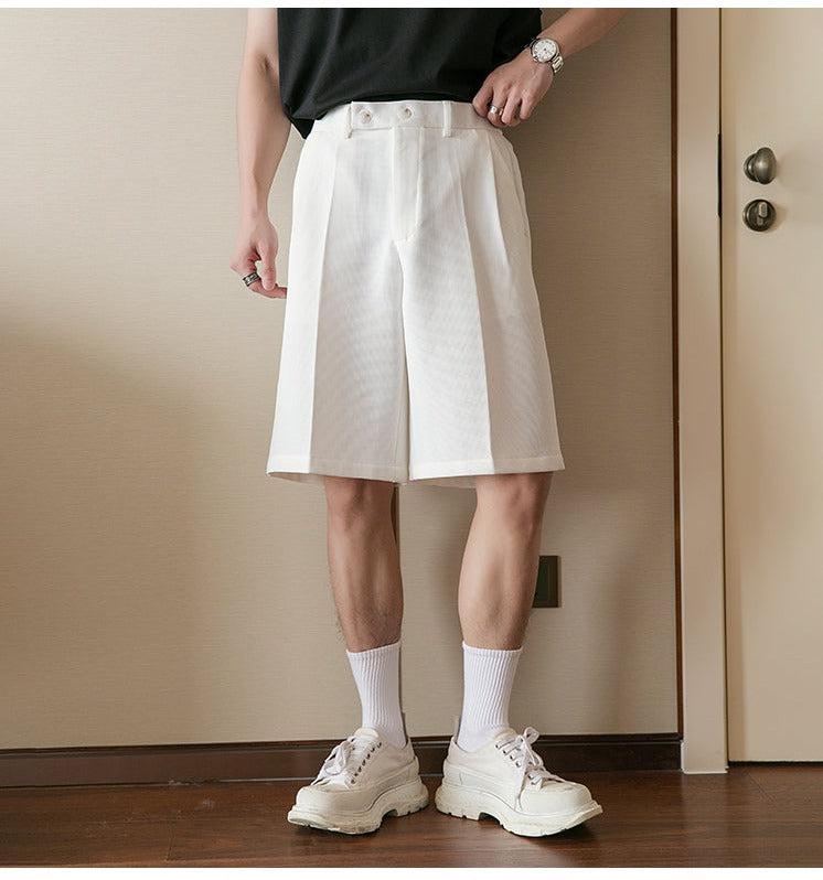 Casual Pleated Shorts