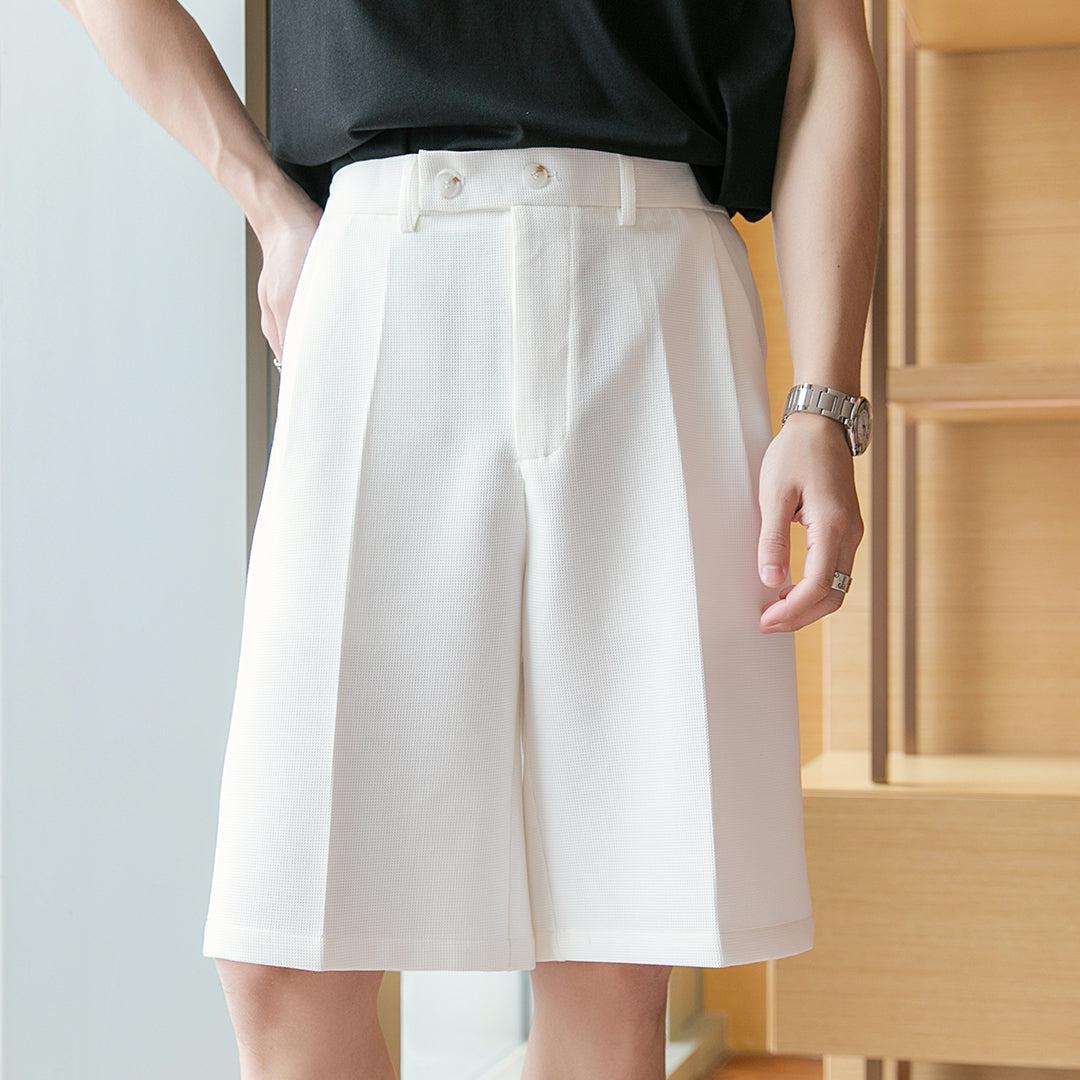 Casual Pleated Shorts