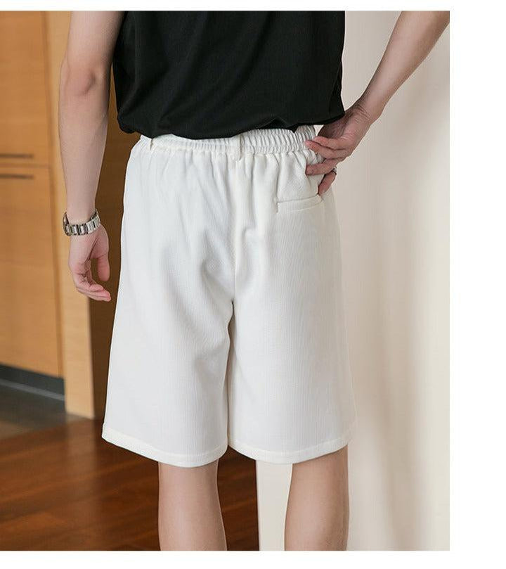 Casual Pleated Shorts