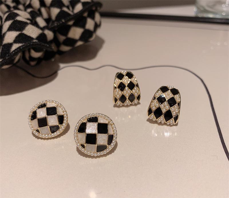 Checkerboard Earrings