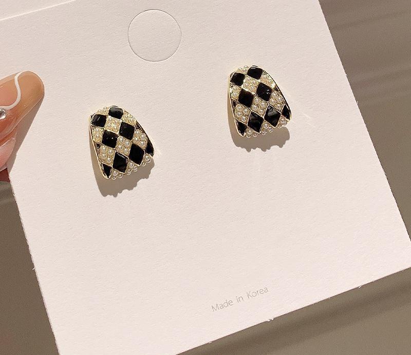 Checkerboard Earrings