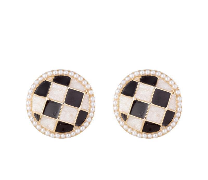 Checkerboard Earrings