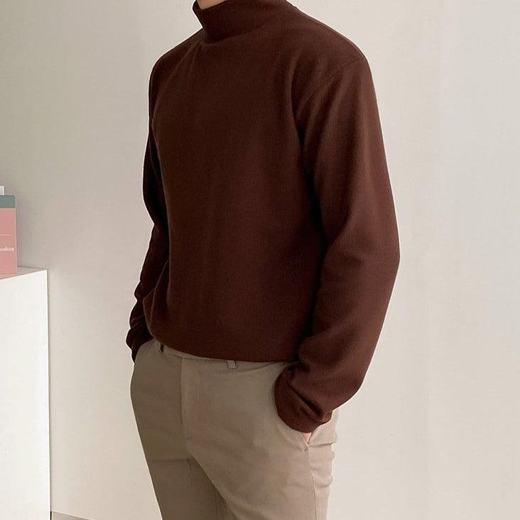 Cotton Turtleneck Bottoming Shirt