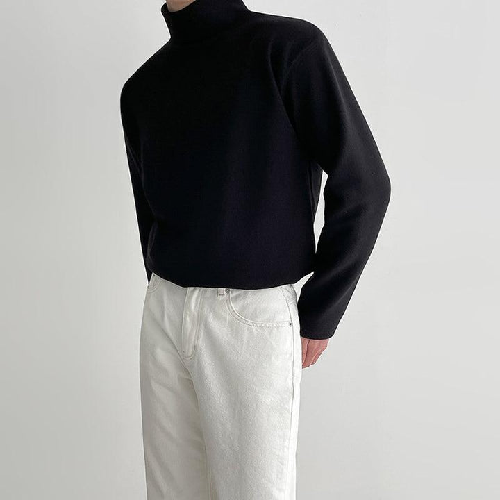 Cotton Turtleneck Bottoming Shirt