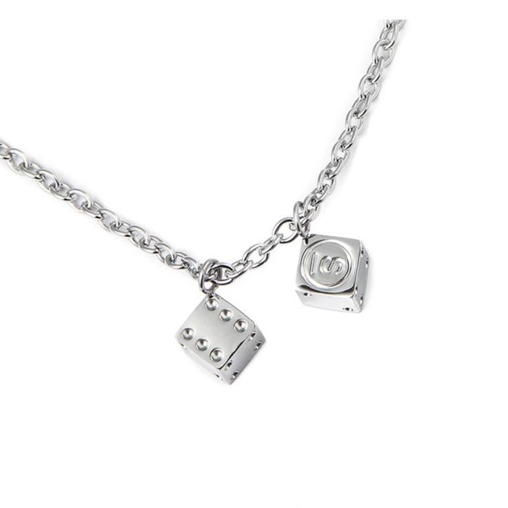 Dice Pendant Necklace