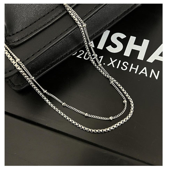 Double Layer Chain Necklace