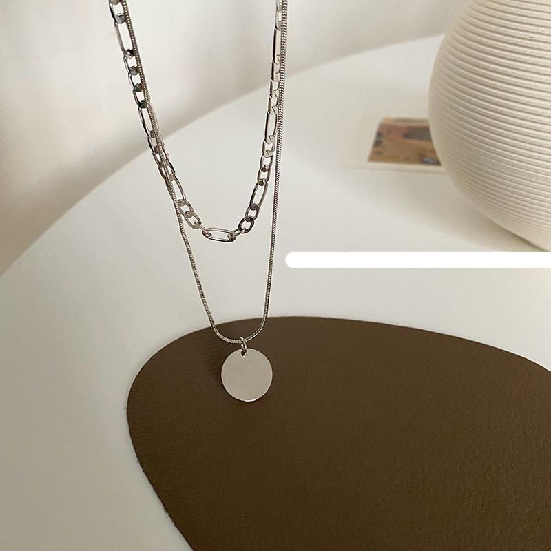 Double Layered Pendant Necklace