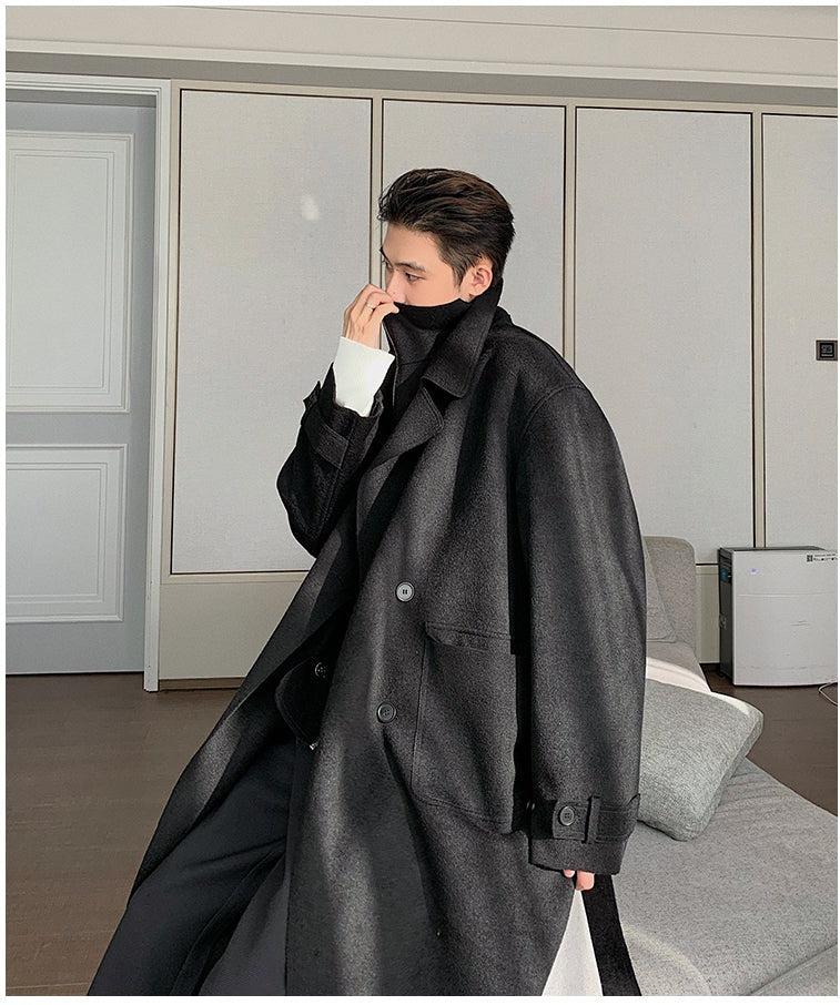 Double-sided Mid-length Woolen Coat