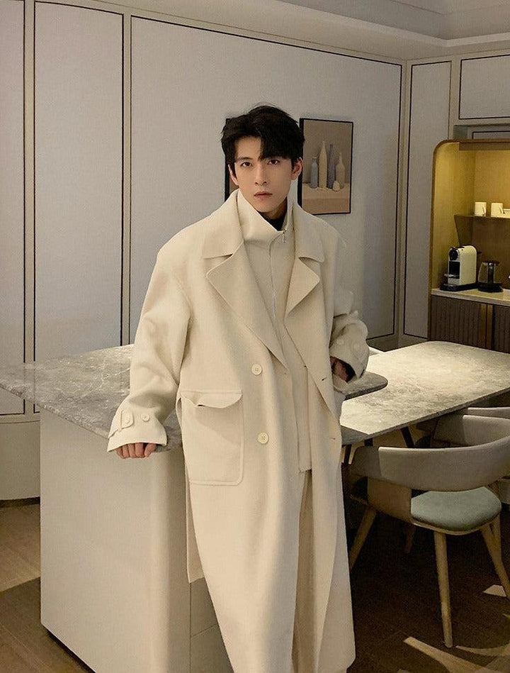 Double-sided Mid-length Woolen Coat