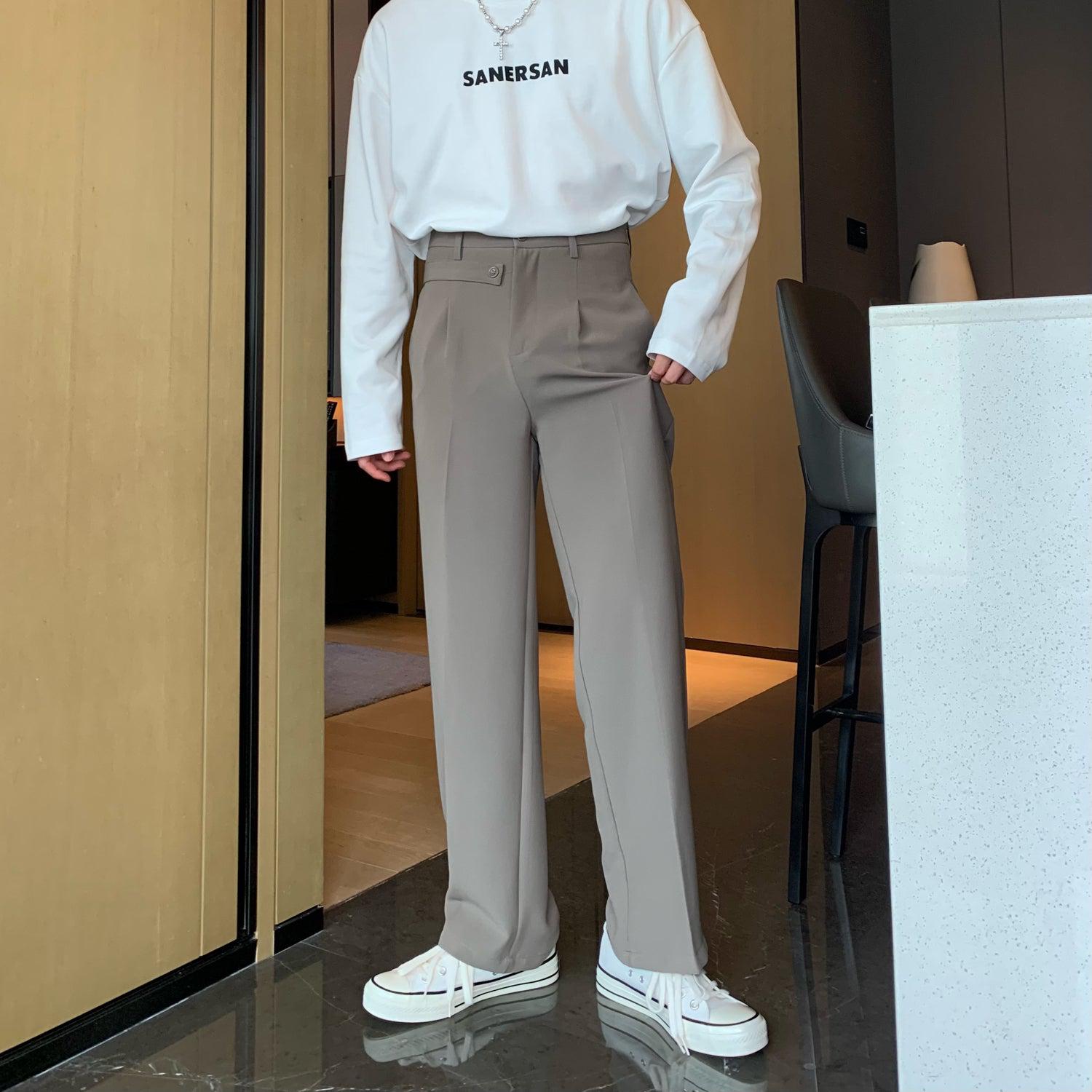 Drape Suit Pants – The Korean Fashion