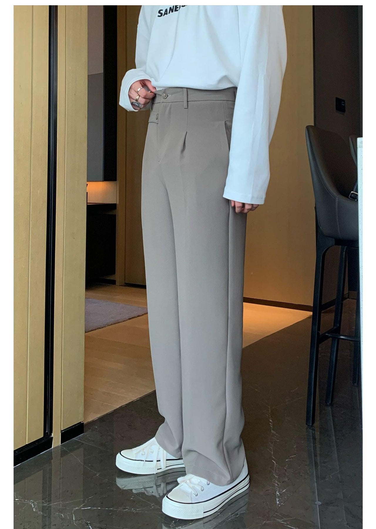 Drape Suit Pants – The Korean Fashion