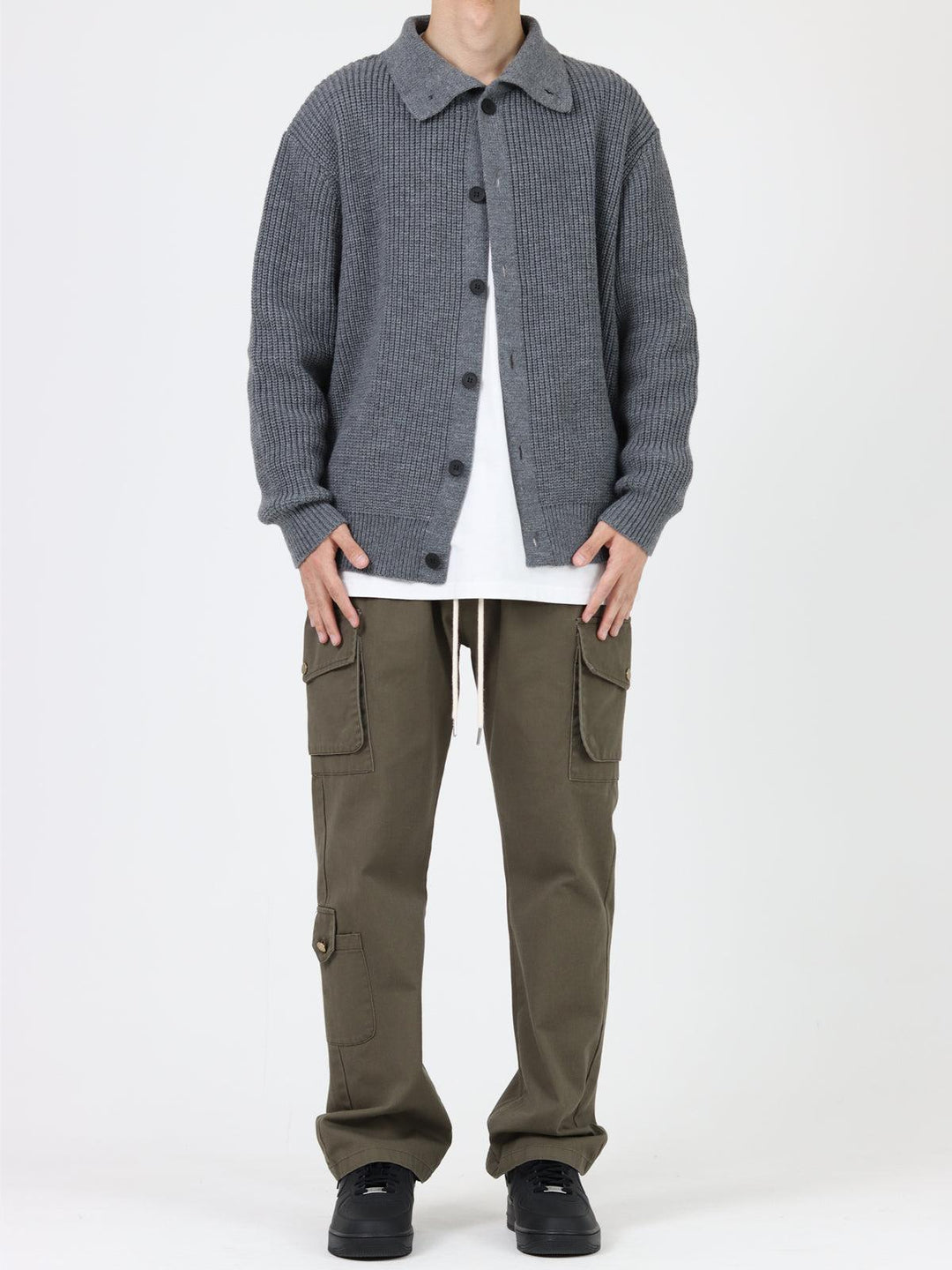 Drawstring Cargo Pants