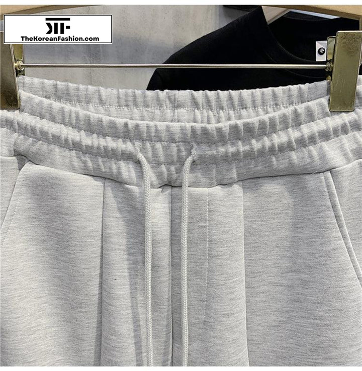 Elastic Cotton Sweatpants