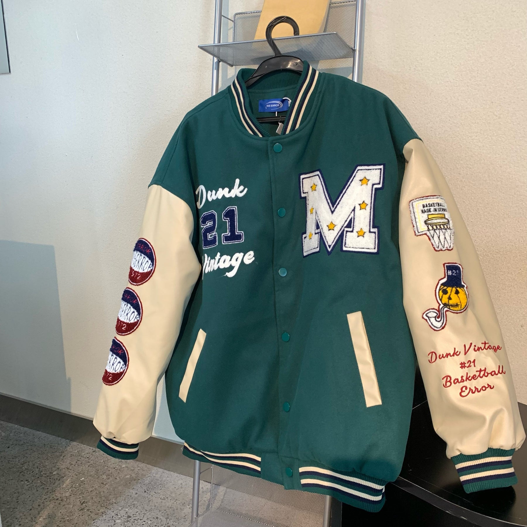Embroidered-Baseball-Uniform-Jacket – The Korean Fashion