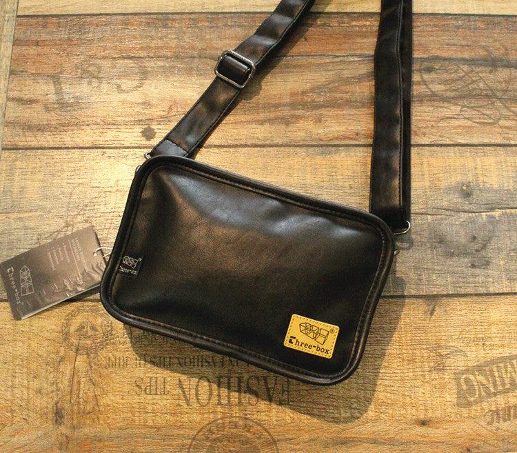 Faux Leather Crossbody Bag