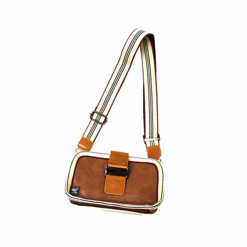 Faux Leather Shoulder Bag Satchel