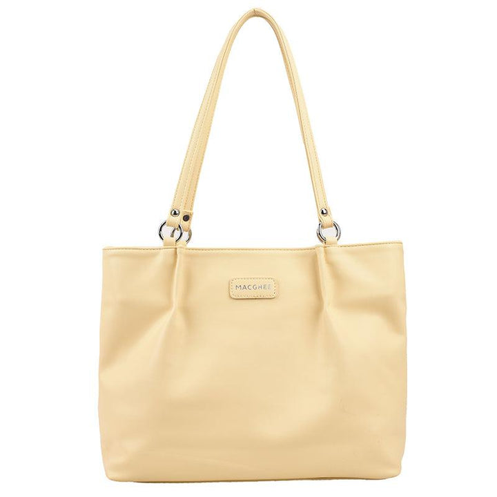 Faux Leather Tote Bag