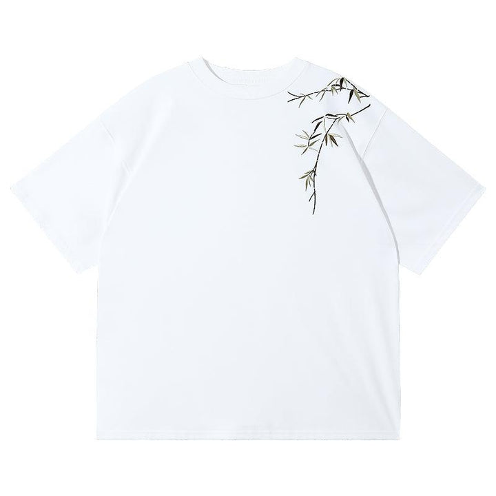 Flower Embroidered T-shirt