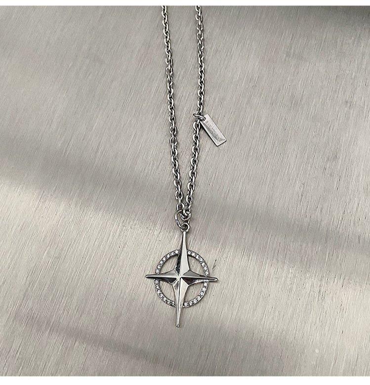 Four-Pointed Star Necklace