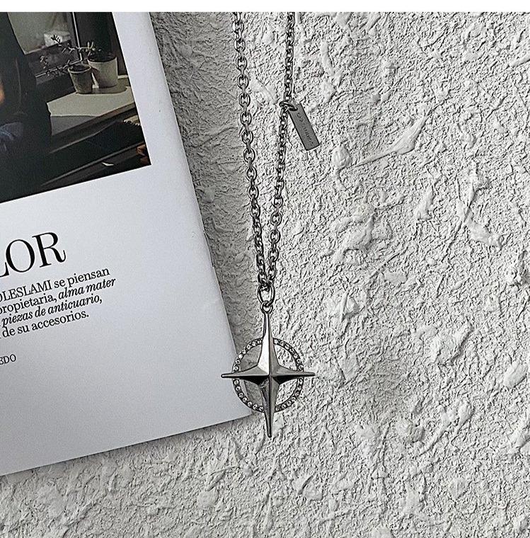 Four-Pointed Star Necklace