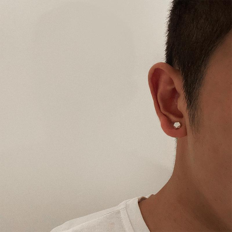 Geometric Rule Design Ear Studs