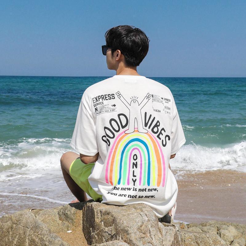 Good Vibes Printed T-Shirt