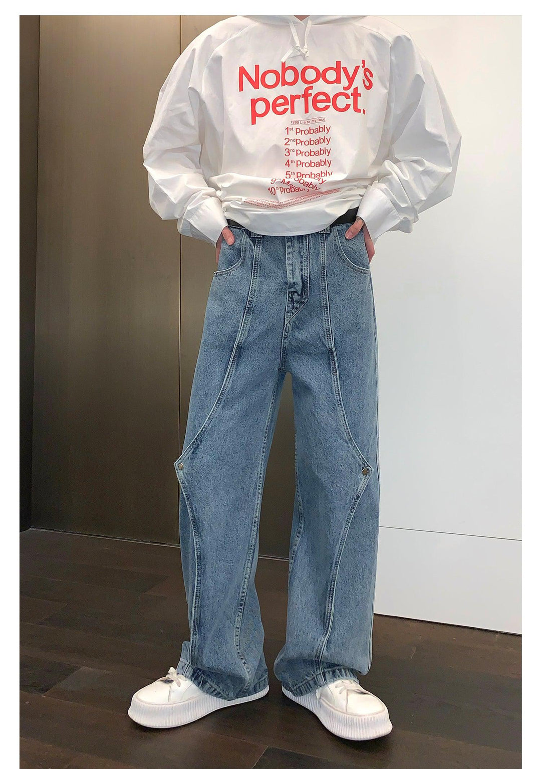 High Waist Wide Leg Jeans