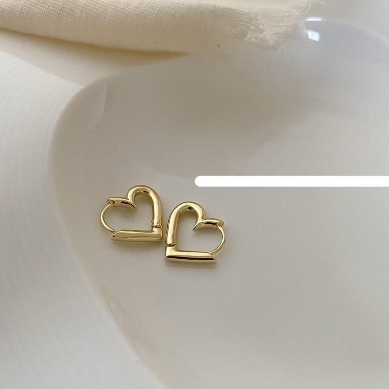 Hollow Heart Shaped Earrings